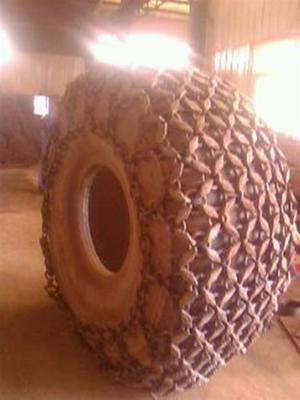 鏟車防滑鏈與保護鏈選購指南 以統(tǒng)威20鏟車防滑鏈16/70-20為例